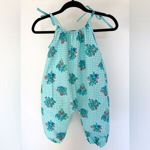 Vintage Fruit print jumpsuit romper
